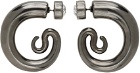 Panconesi Gunmetal KNWLS Edition Medium Serpent Earrings