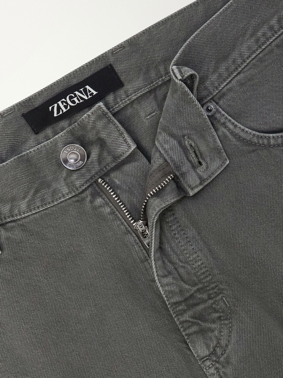 Zegna - Straight-Leg Jeans - Gray