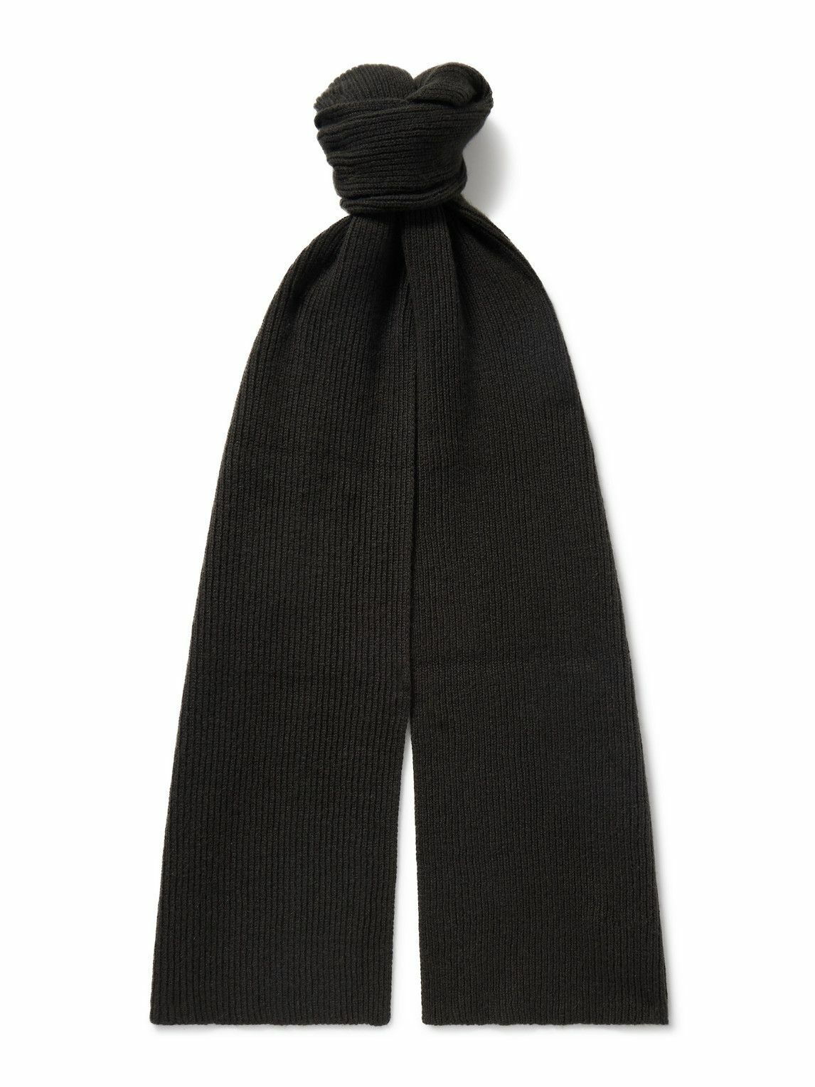 Anderson & Sheppard - Ribbed Cashmere Scarf