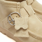 Clarks Originals x Needles Wallabee Strap Boot in Maple Suede