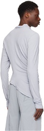Nuba SSENSE Exclusive Gray Long Sleeve T-Shirt