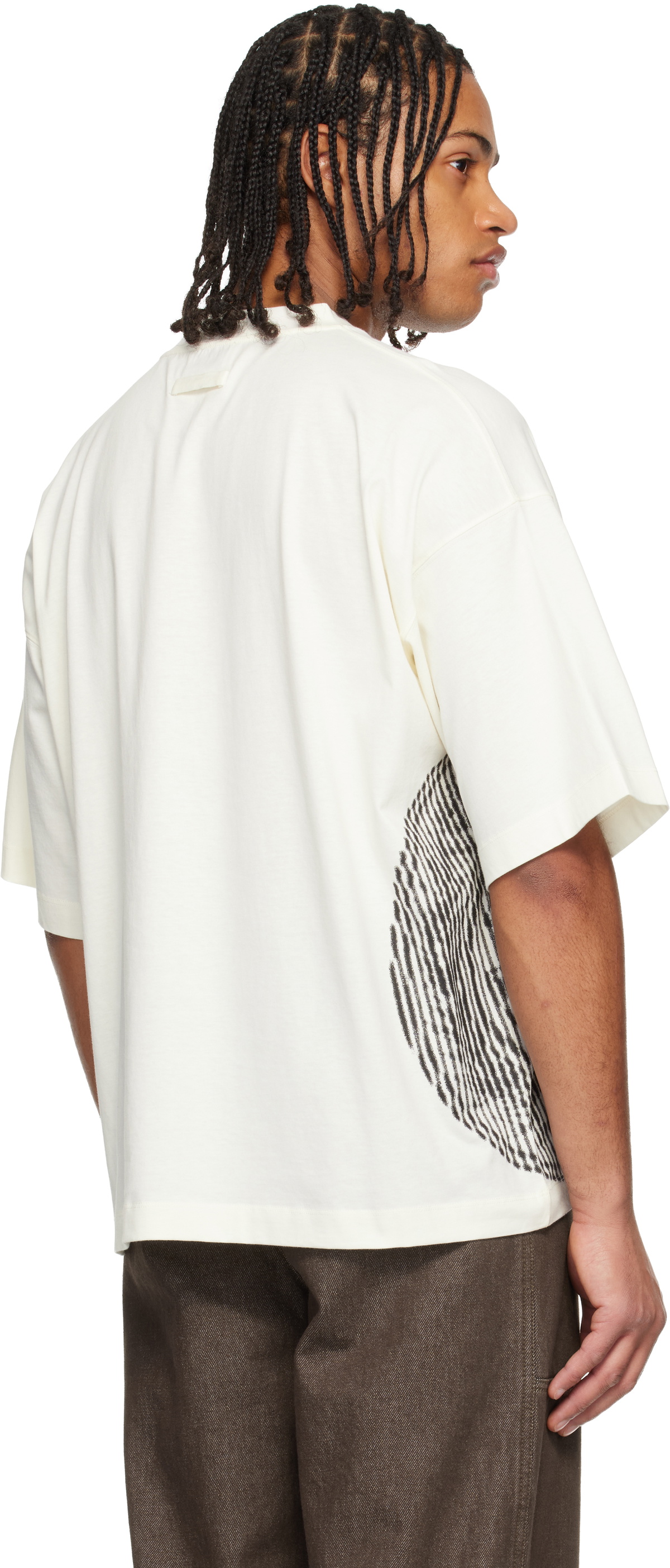 Jean Paul Gaultier Off-White 'JPG' Laurier Stamp T-shirt