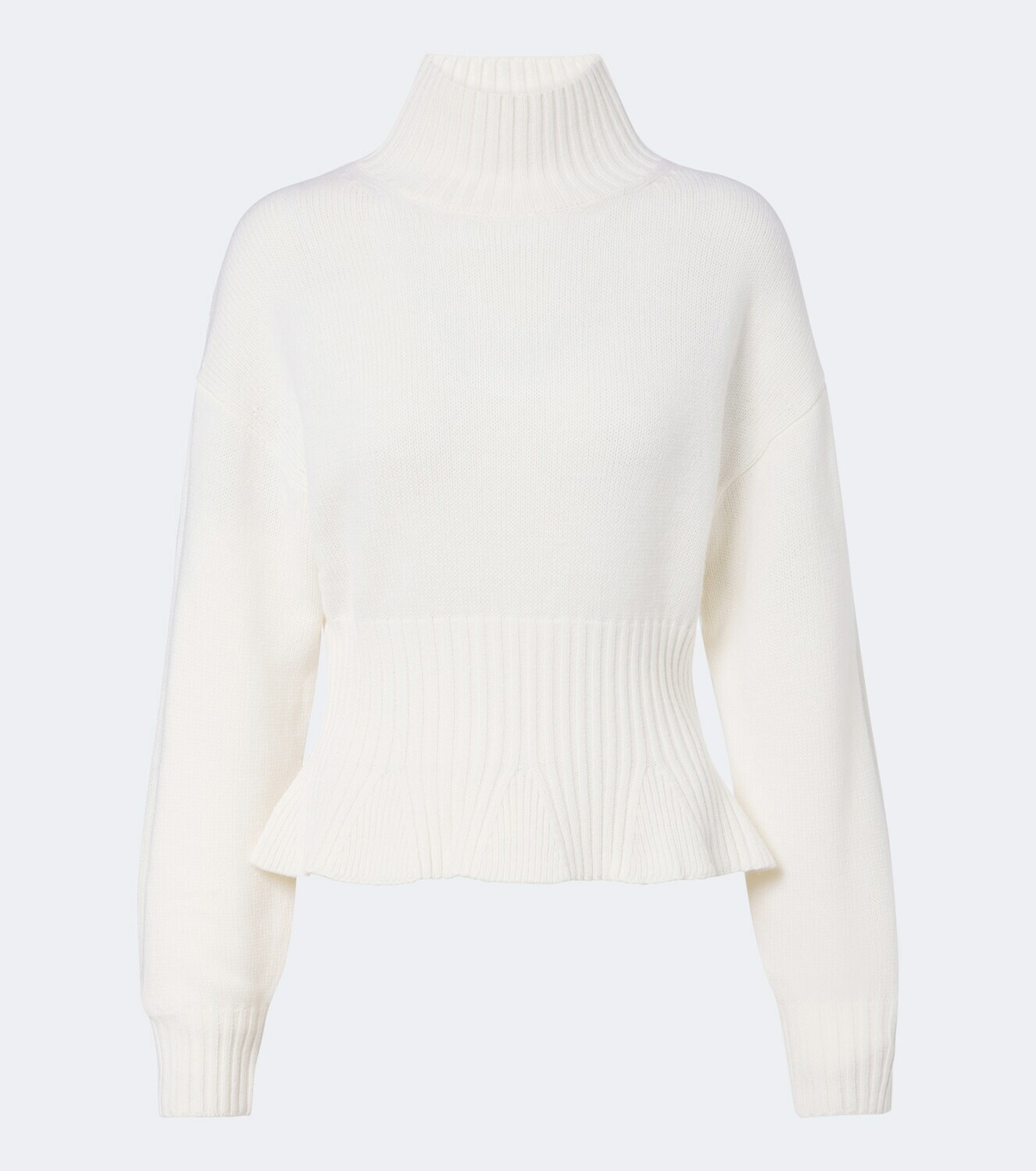 Jardin des Orangers Wool and cashmere mockneck sweater