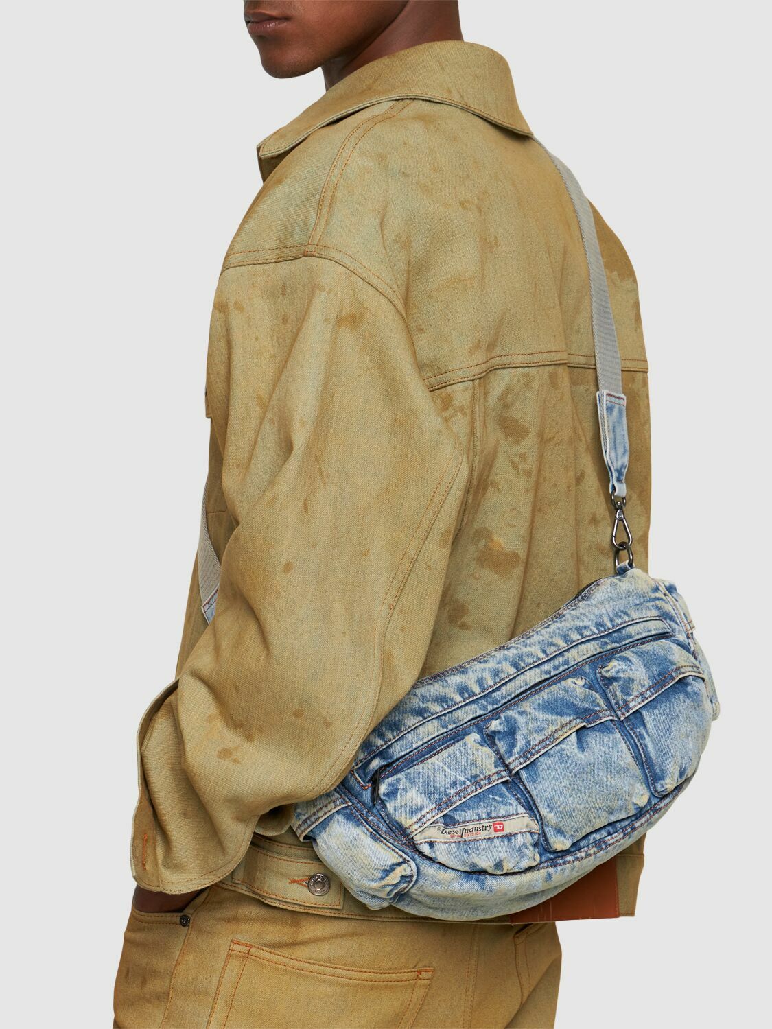 DIESEL Re-edition Travel 3000 Denim Bag Diesel