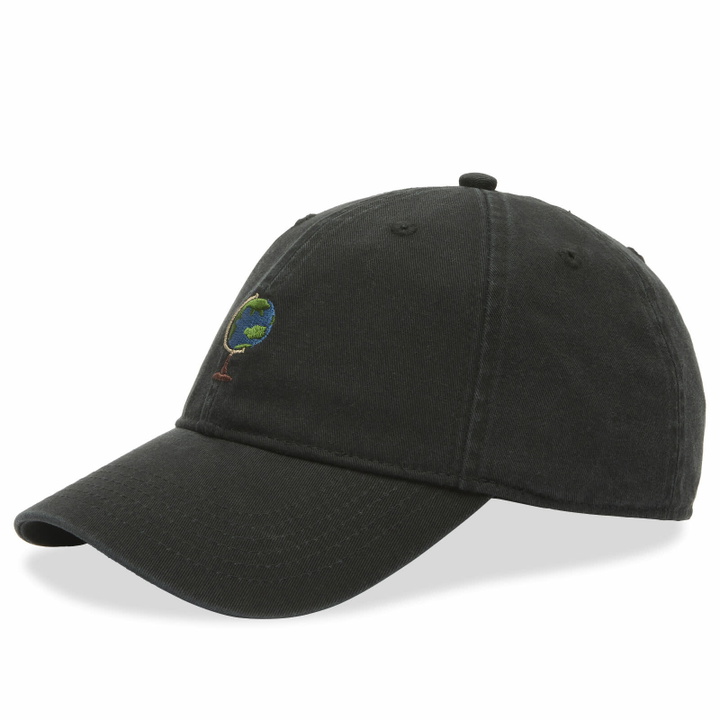 Photo: Foret Men's Globus Washed Cap in Black 
