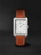 Baume & Mercier - Hampton 27.5mm Stainless Steel and Leather Watch, Ref. No. M0A10670