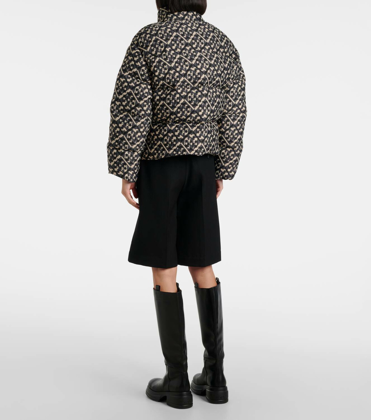 Tory Burch T Monogram down jacket Tory Burch