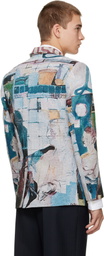 KidSuper Multicolor 'Sunday Mornings' Jacquard Jacket