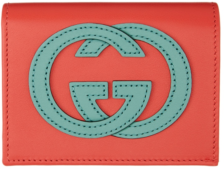 Photo: Gucci Pink Interlocking G Card Holder