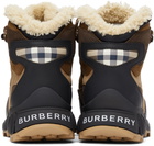 Burberry Brown Suede Tor Boots