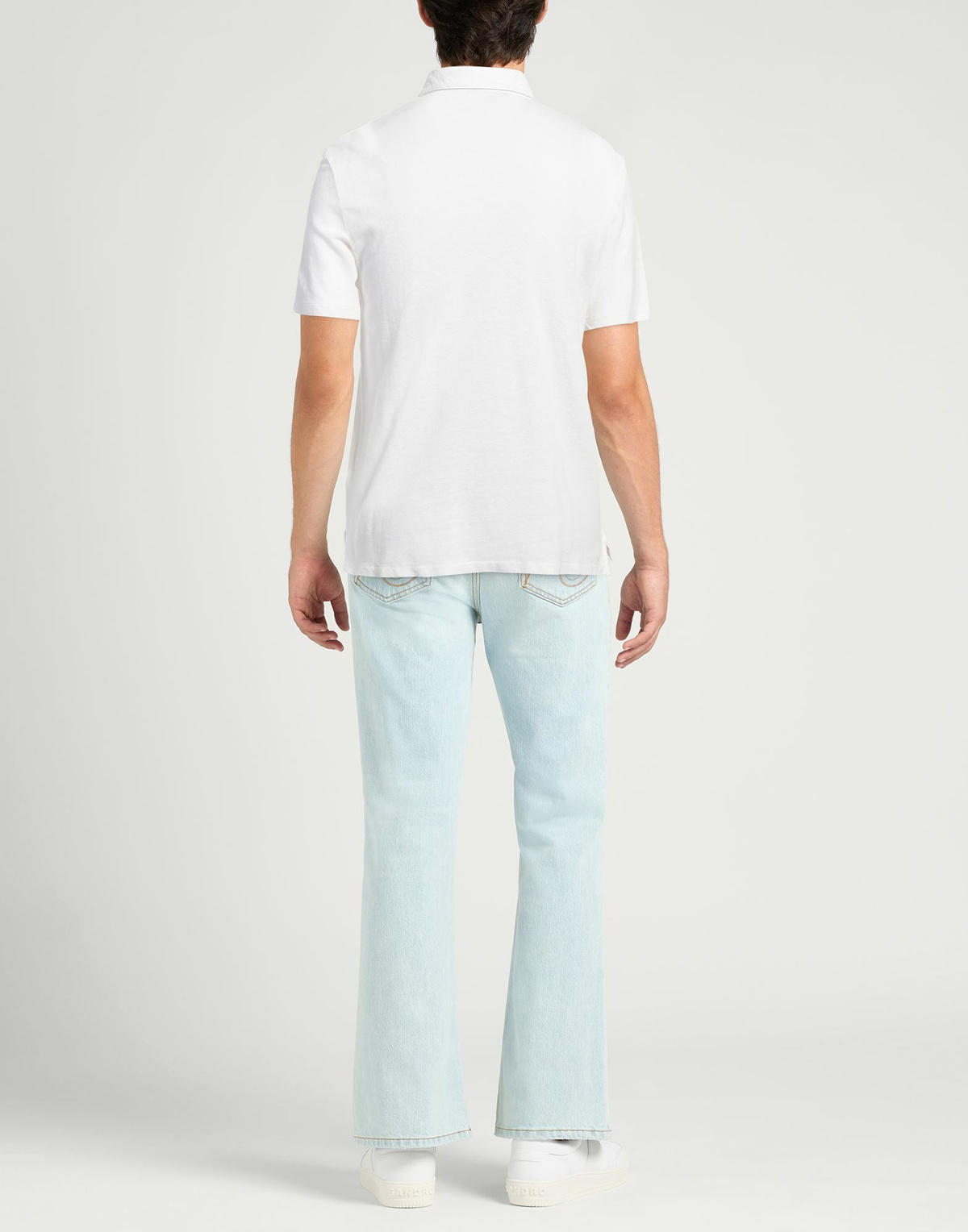 Boglioli Mens Polo shirt in White