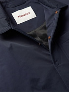 Nanushka - Kasen Padded Cotton-Blend Twill Shirt Jacket - Blue