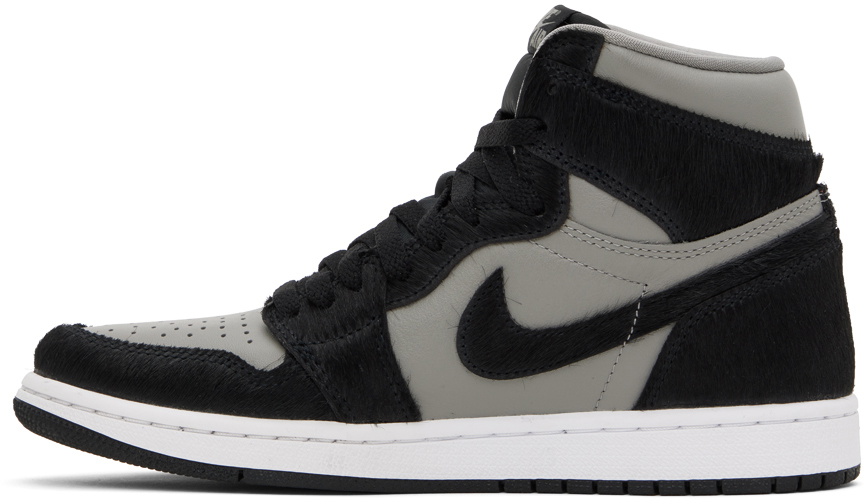 Nike Jordan Black & Gray Air Jordan 1 Retro Sneakers