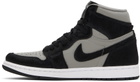 Nike Jordan Black & Gray Air Jordan 1 Retro Sneakers