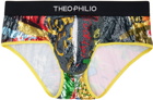 Theophilio SSENSE Exclusive Multicolor Grafitti Briefs