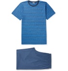 Zimmerli - Cotton-Jersey Pyjama Set - Blue