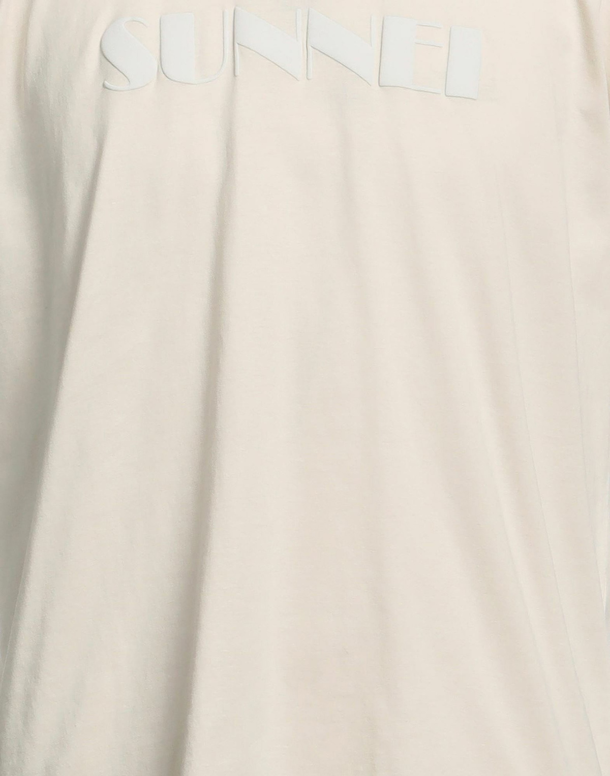 Sunnei Mens T-shirt in Beige