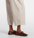 'S Max Mara Danza cotton wide-leg pants