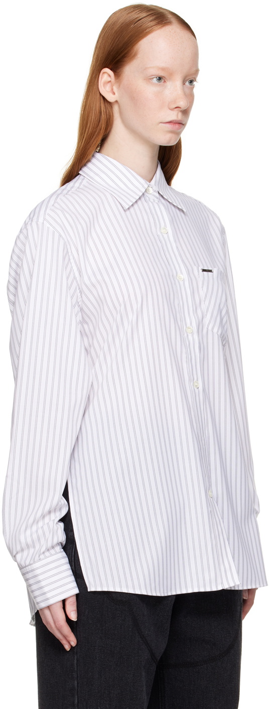 lesugiatelier White Belted Shirt