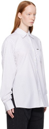 lesugiatelier White Belted Shirt