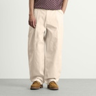 Drôle de Monsieur Men's Wide Leg Pants in Off White