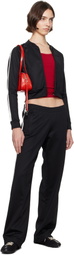 Re/Done Black Sunland Track Jacket