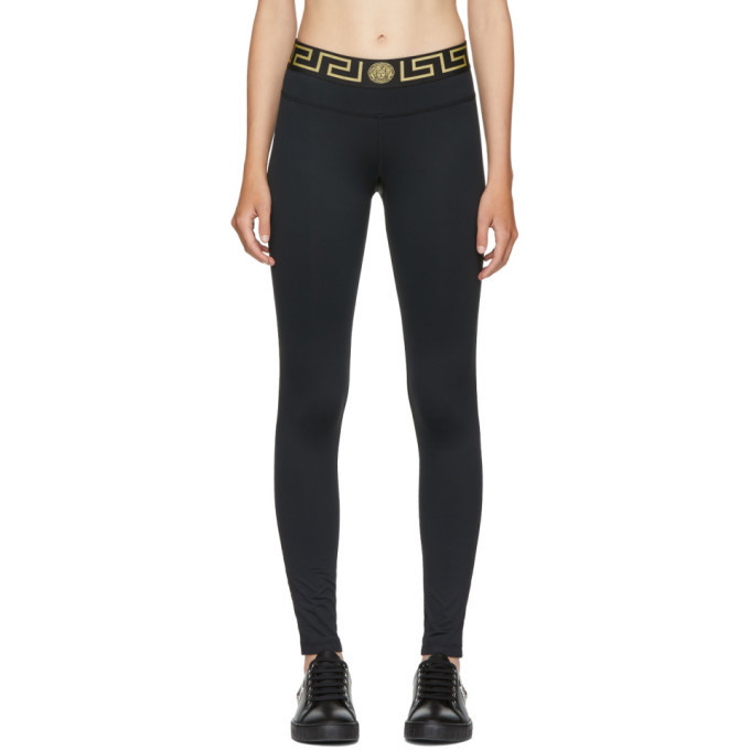 Photo: Versace Underwear Black Medusa Leggings