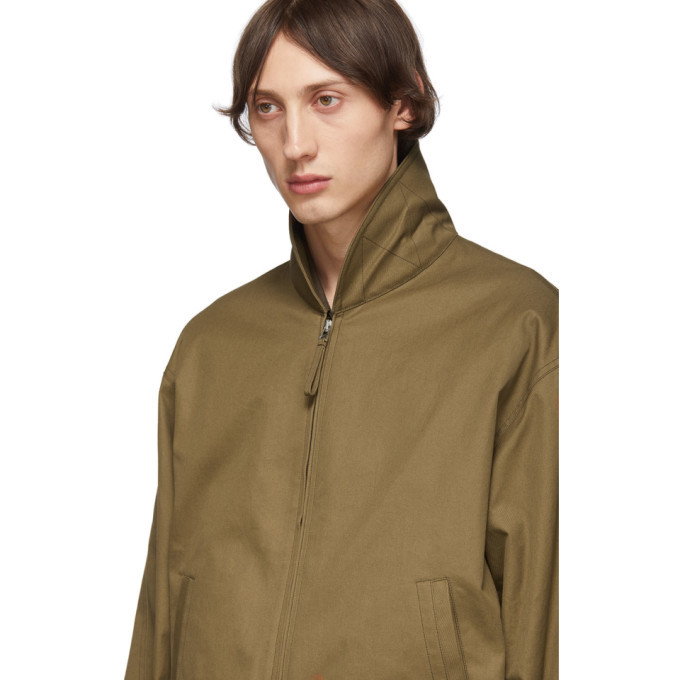 Lemaire Tan Cotton Bomber Jacket Lemaire