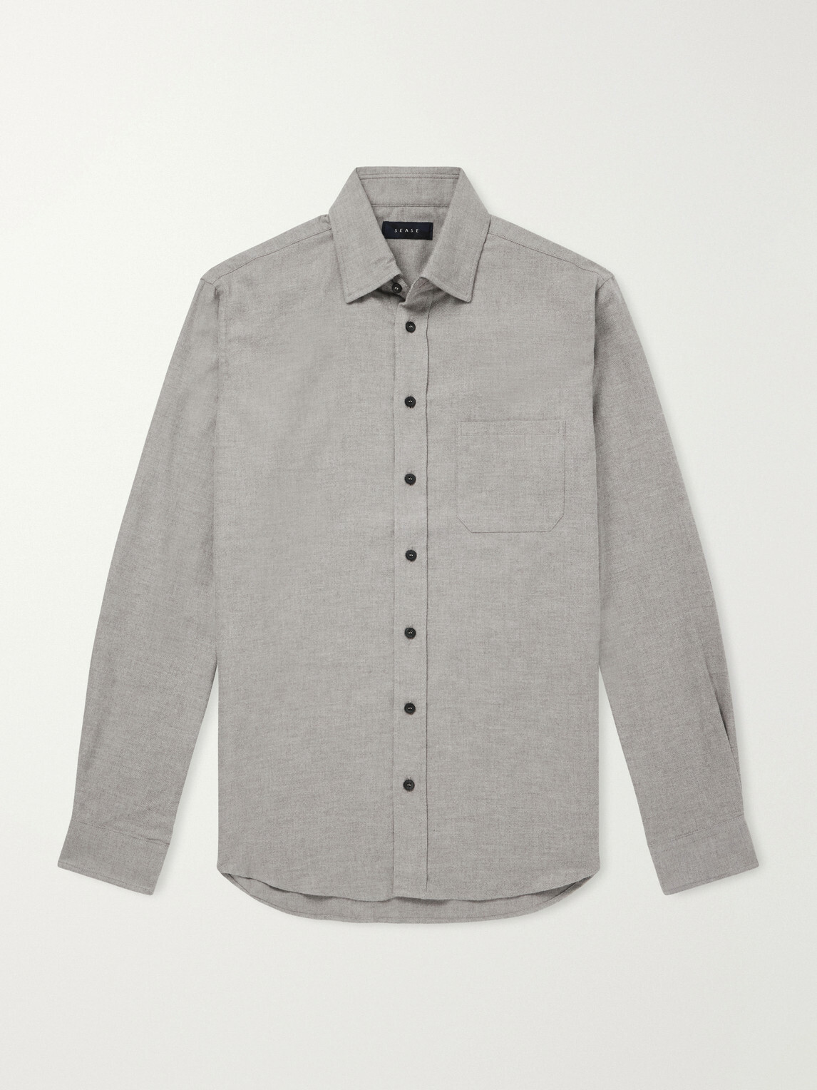 SEASE - Cotton Shirt - Gray