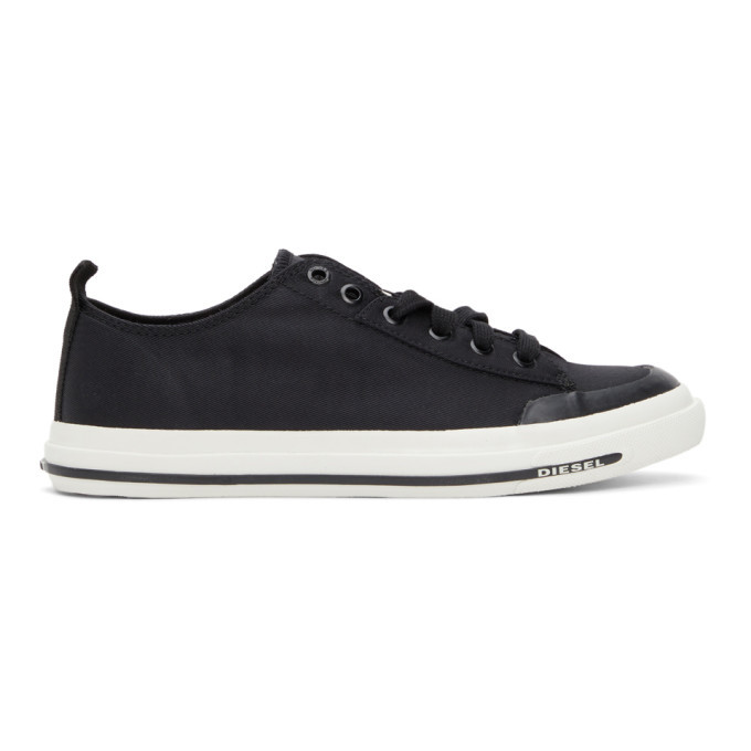 Photo: Diesel Black S-Astico Low Sneakers