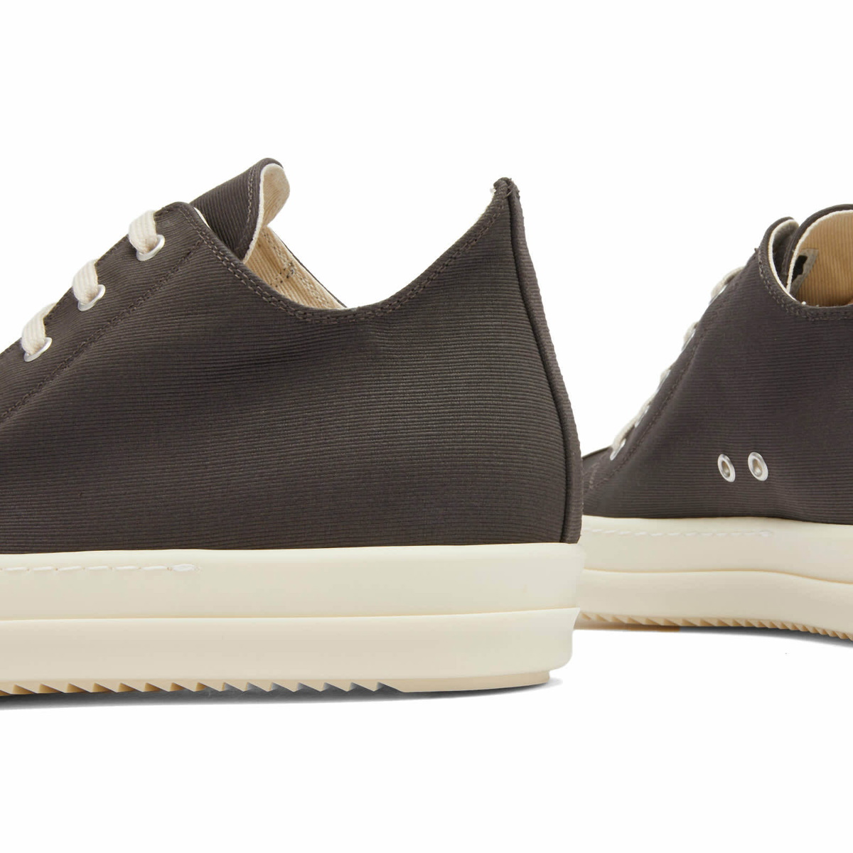 Rick Owens DRKSHDW Men's Low Sneaks Sneakers in Dark Dust