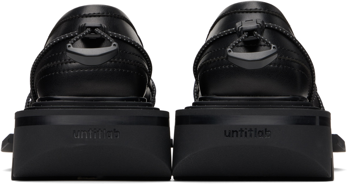 untitlab® Black Reel Loafers