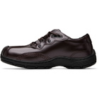 Dr. Martens Burgundy Aurix Satin Finish Leather 5I Sneakers