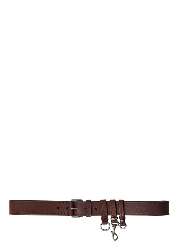 Photo: Miu Miu Tobacco Leather Belt