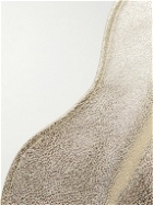 Séfr - Peace Shawl-Collar Metallic Faux Leather Blazer - White