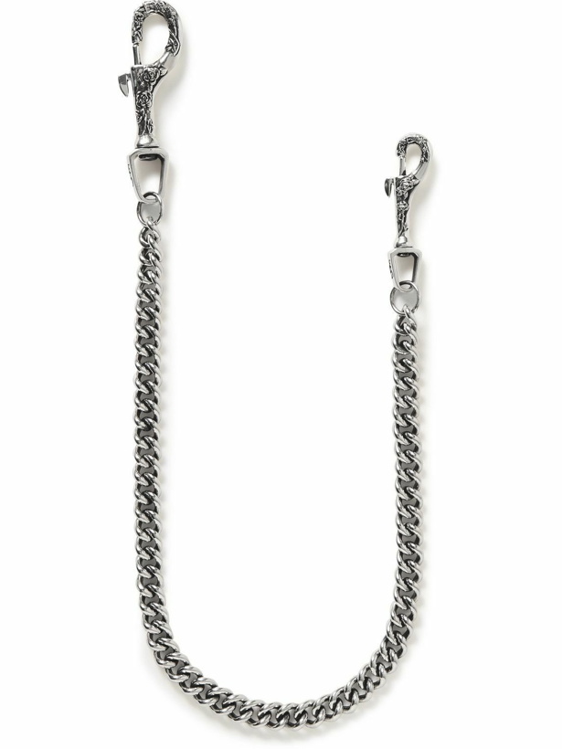 Photo: Enfants Riches Déprimés - Engraved Silver Wallet Chain