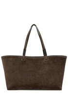 Metier Cala 42 Suede Tote bag - Chocolate - One Size