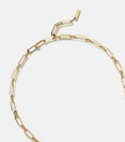 Messika Move Link 18kt gold chain necklace with diamonds