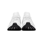 adidas Originals White and Silver Ultraboost 4.0 DNA Sneakers