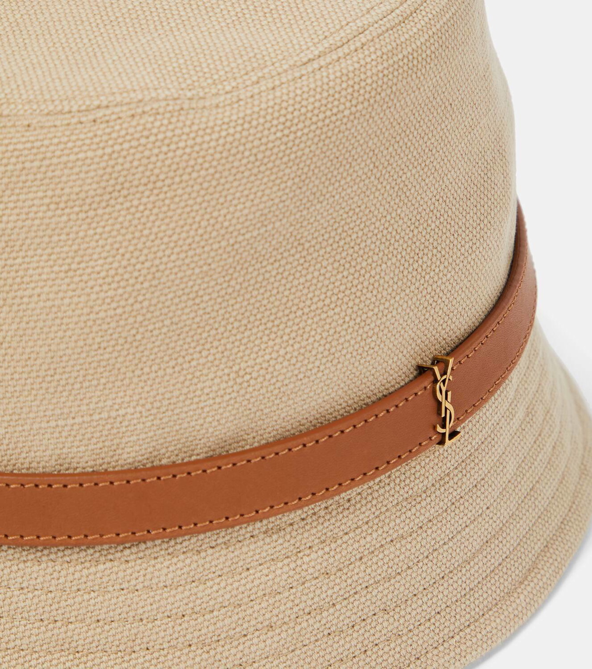 Saint Laurent Cassandre canvas bucket hat Saint Laurent
