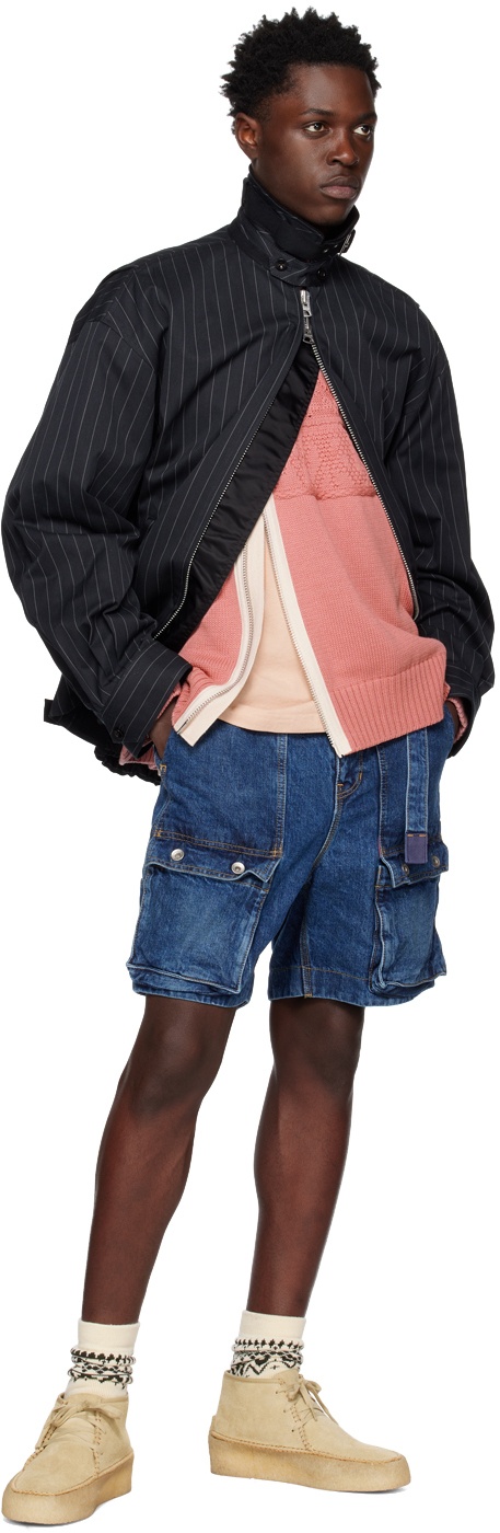 sacai Pink Eric Haze Edition Sweater Sacai