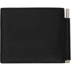 TOM FORD Black Small Grain Leather Money Clip Wallet