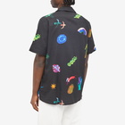 Paul Smith Men's Printed Vacation Shirt in Black