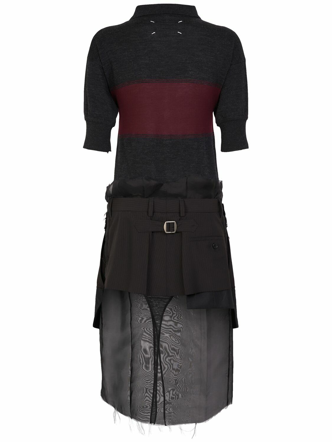Maison Margiela Brown Polyamide Casual Dress main image 0