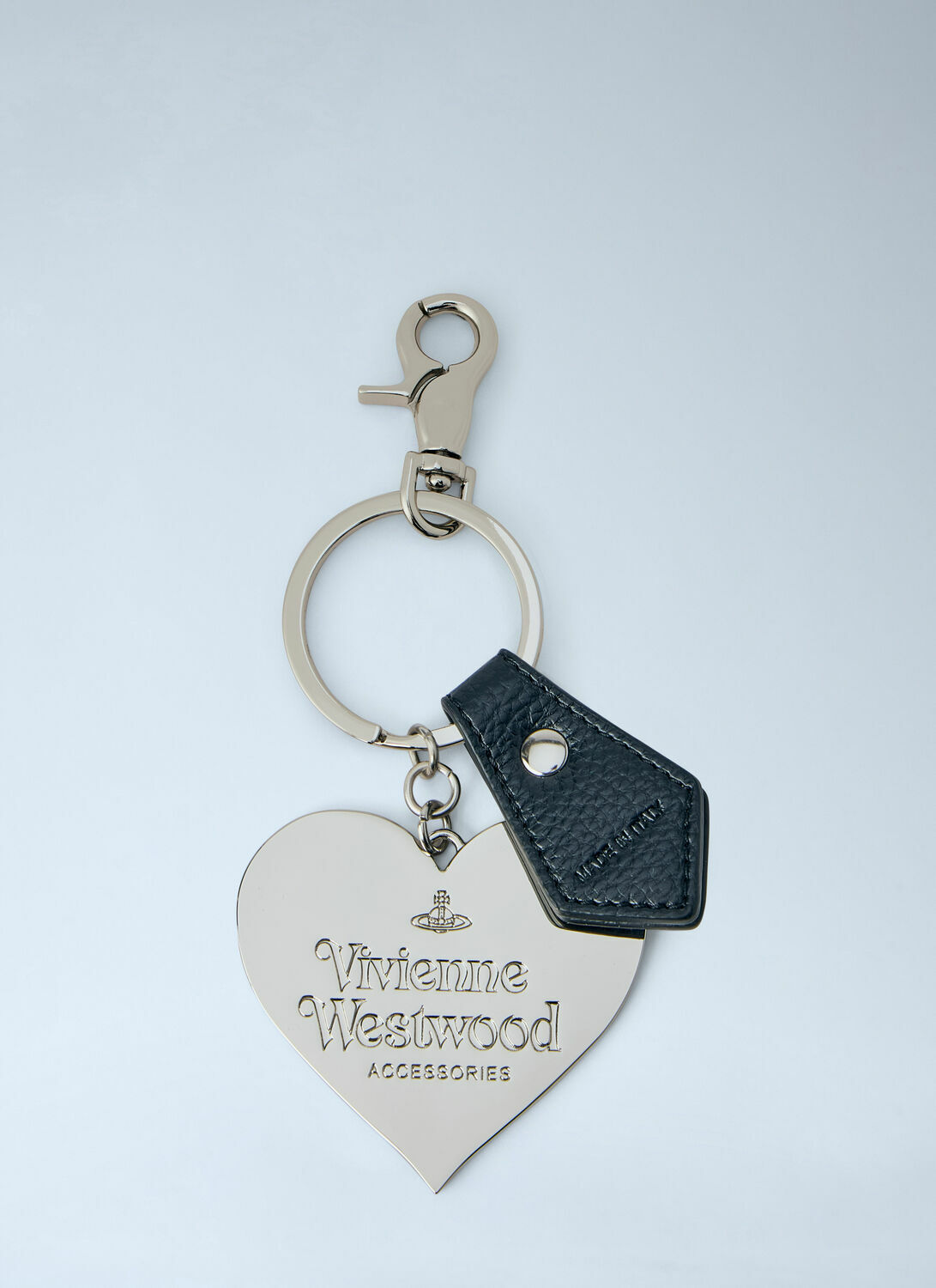 Vivienne Westwood Mirror Heart Orb Keyring