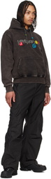 Andersson Bell Black 'Love' Dyed Hoodie