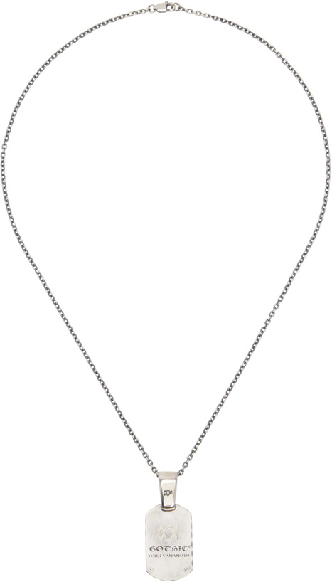 Photo: YOHJI YAMAMOTO Dock Tag Pendant Necklace