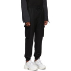 Juun.J Black Slim Cargo Pants