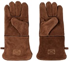 Snow Peak Brown Fire Side Gloves
