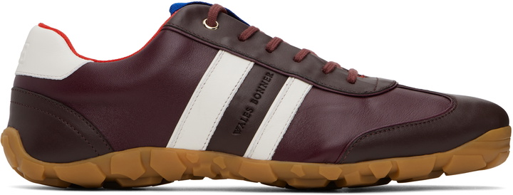 Photo: Wales Bonner Burgundy Cadence Sneakers
